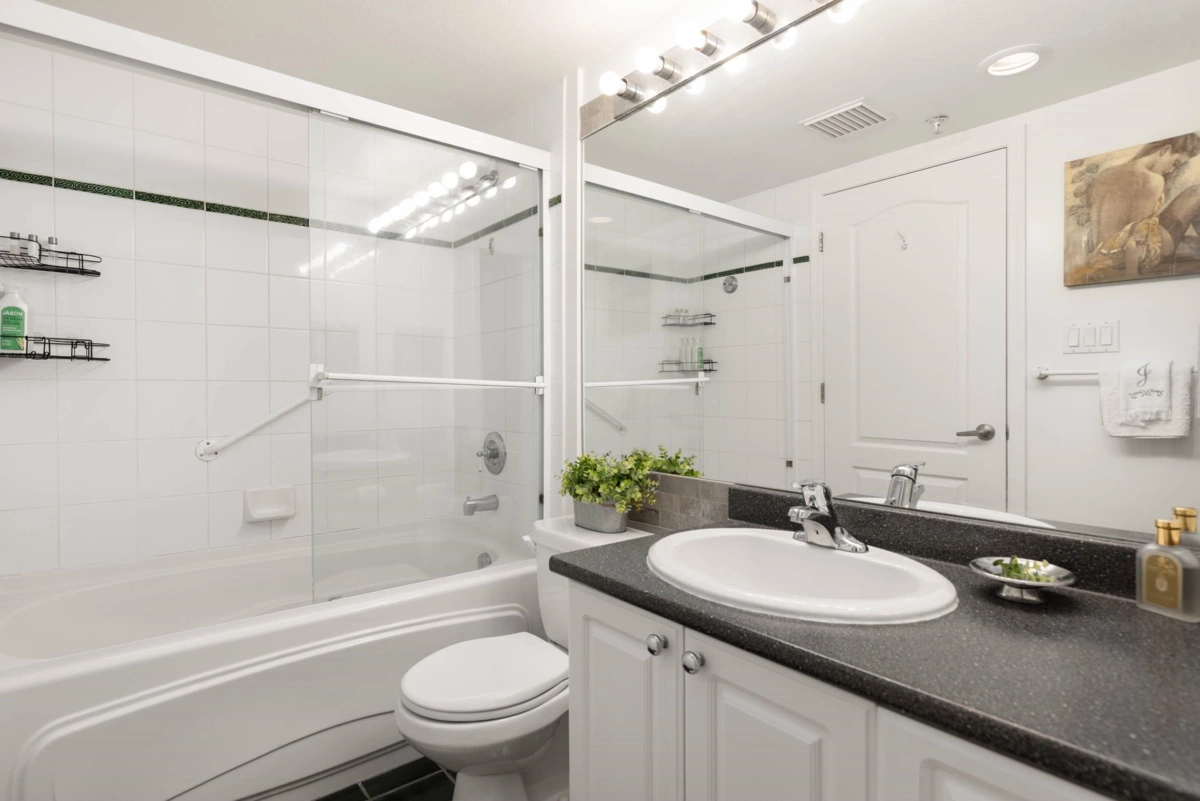 Guest Bathroom Photo of 203 4314 Main Street, Whistler, BC