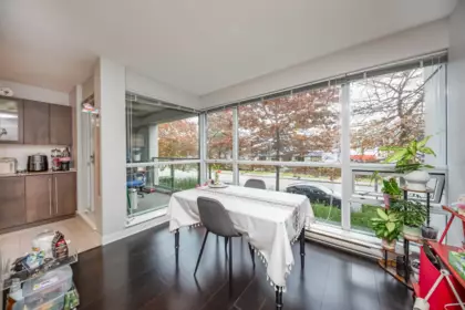 Living Room Photo of 202 7535 Alderbridge Way, Richmond, BC