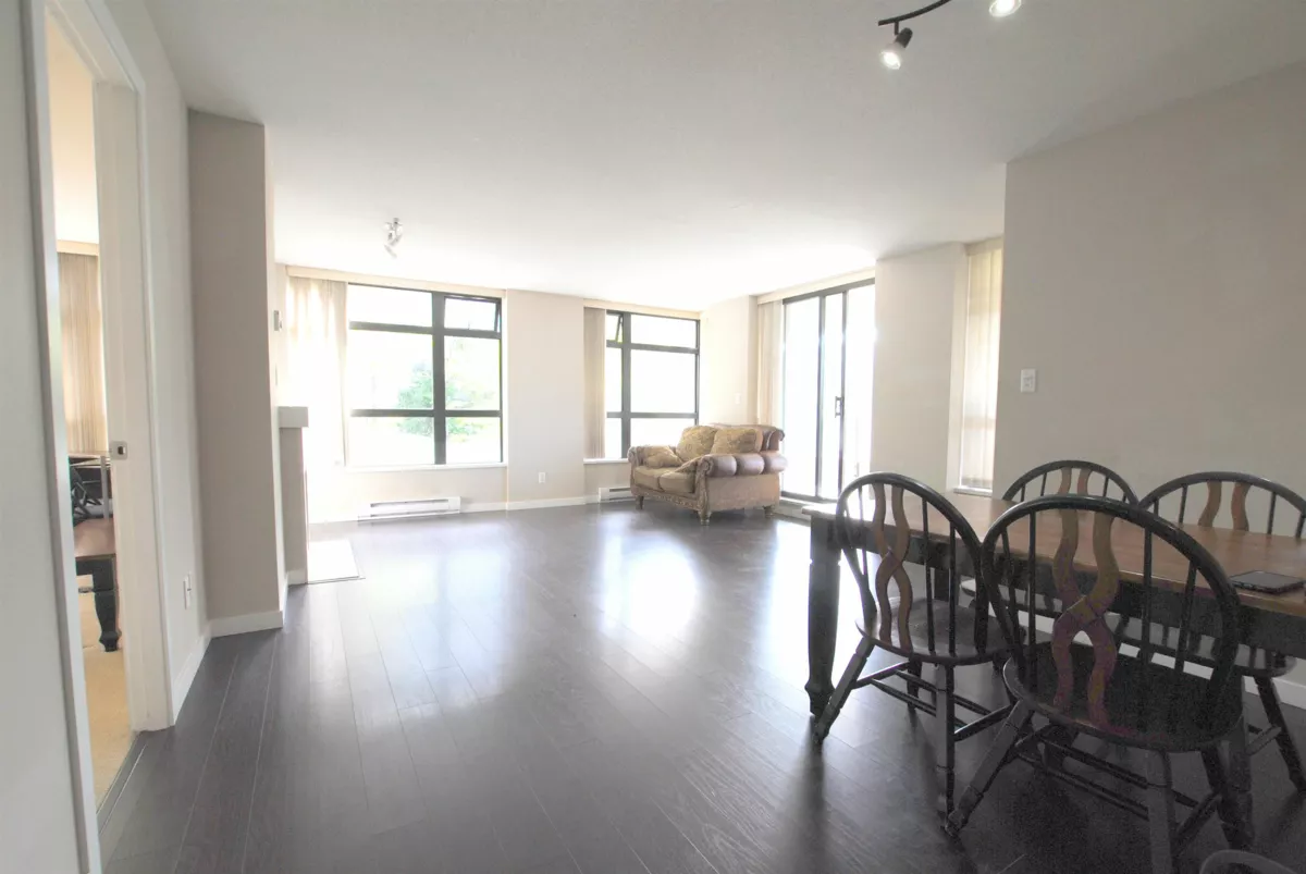 Living Room Photo of 406 8160 Lansdowne Road, Richmond, BC