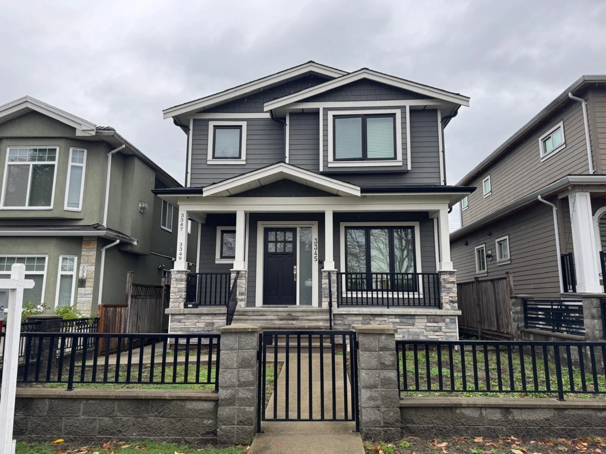 Exterior Front Photo of 3345 Parker Street, Vancouver, BC