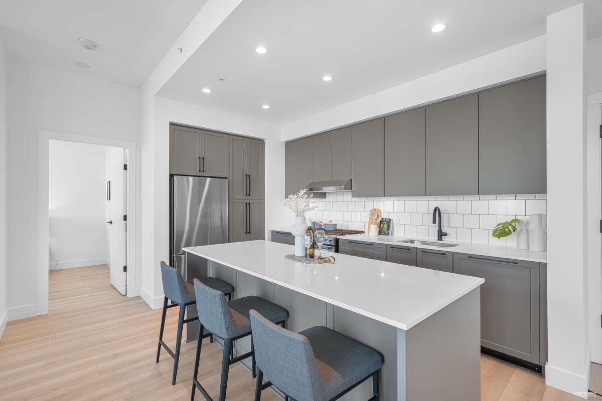 Living Room Photo of 1202 8750 University Crescent, Burnaby, BC