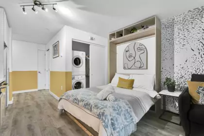 Bedroom 2 Photo of 301 370 Carrall Street, Vancouver, BC