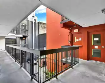 Outdoor Deck Photo of 301 370 Carrall Street, Vancouver, BC