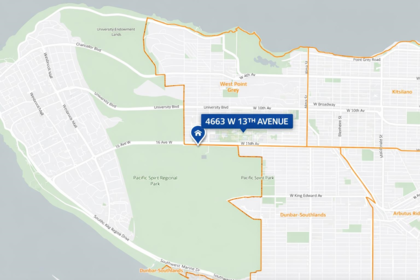 4663 W 13th Avenue, Vancouver, BC