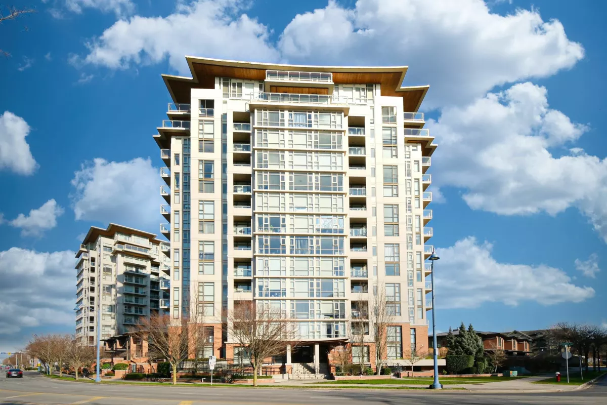 Exterior Rear Photo of 1102 8333 Anderson Road, Richmond, BC