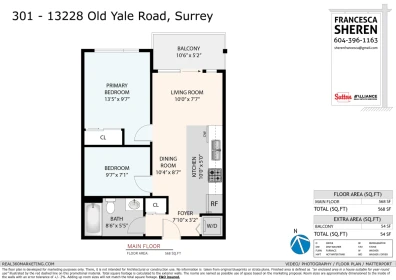 301 13228 Old Yale Road, Surrey, BC, Surrey — Apartment/Condo for sale