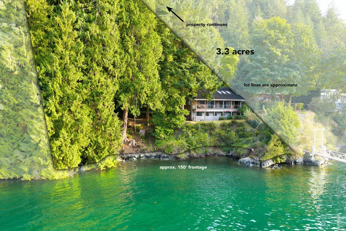 Exterior Front Photo of 1558 Mount Gardner Road, Bowen Island, BC
