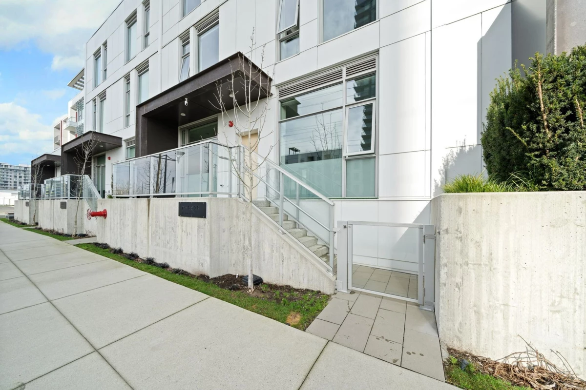 Exterior Rear Photo of 7 8508 Jack Uppal Street, Vancouver, BC