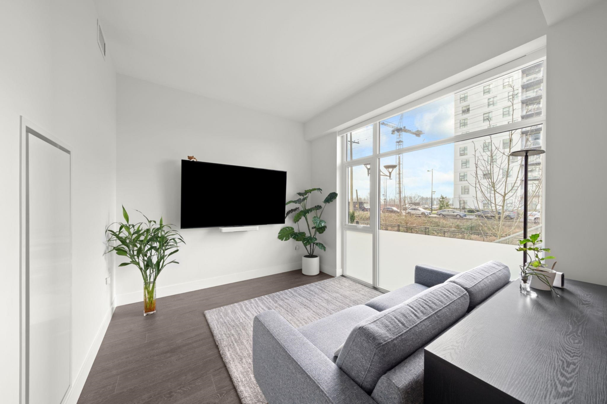 Living Room Photo of 7 8508 Jack Uppal Street, Vancouver, BC