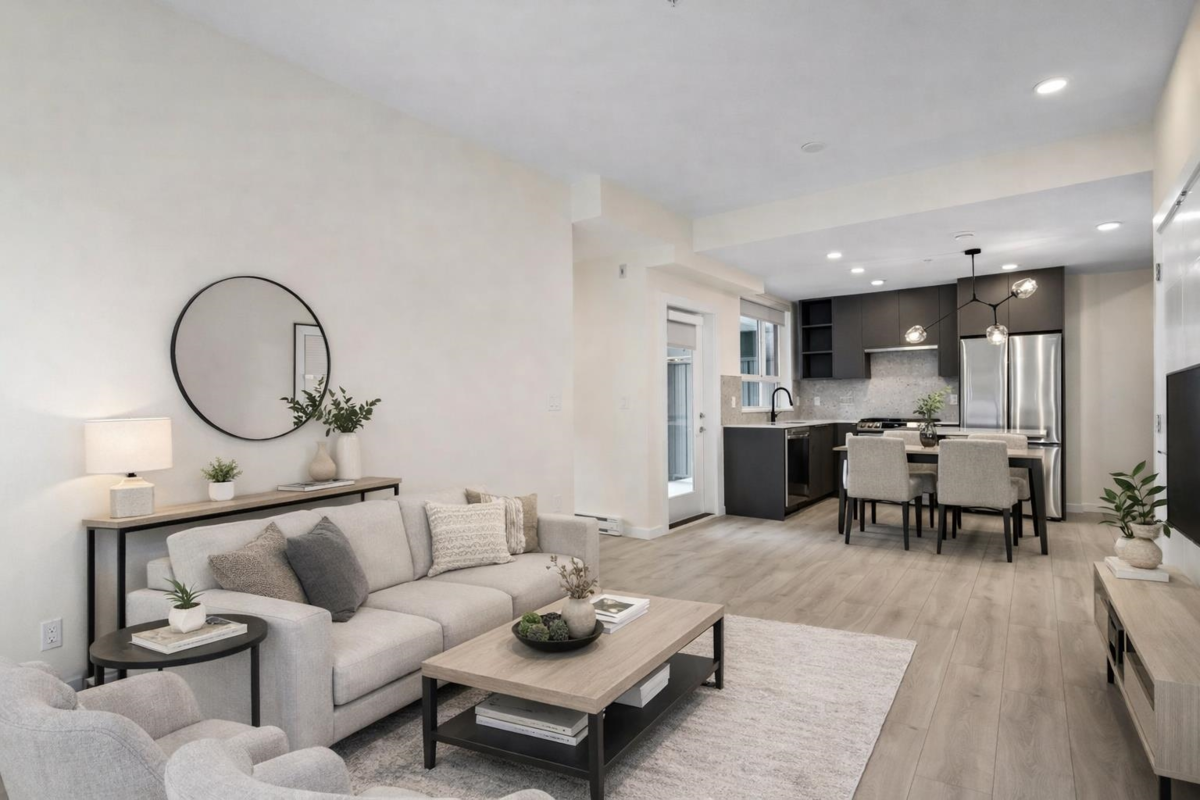 Exterior Rear Photo of 301 7920 206 Street, Langley, BC