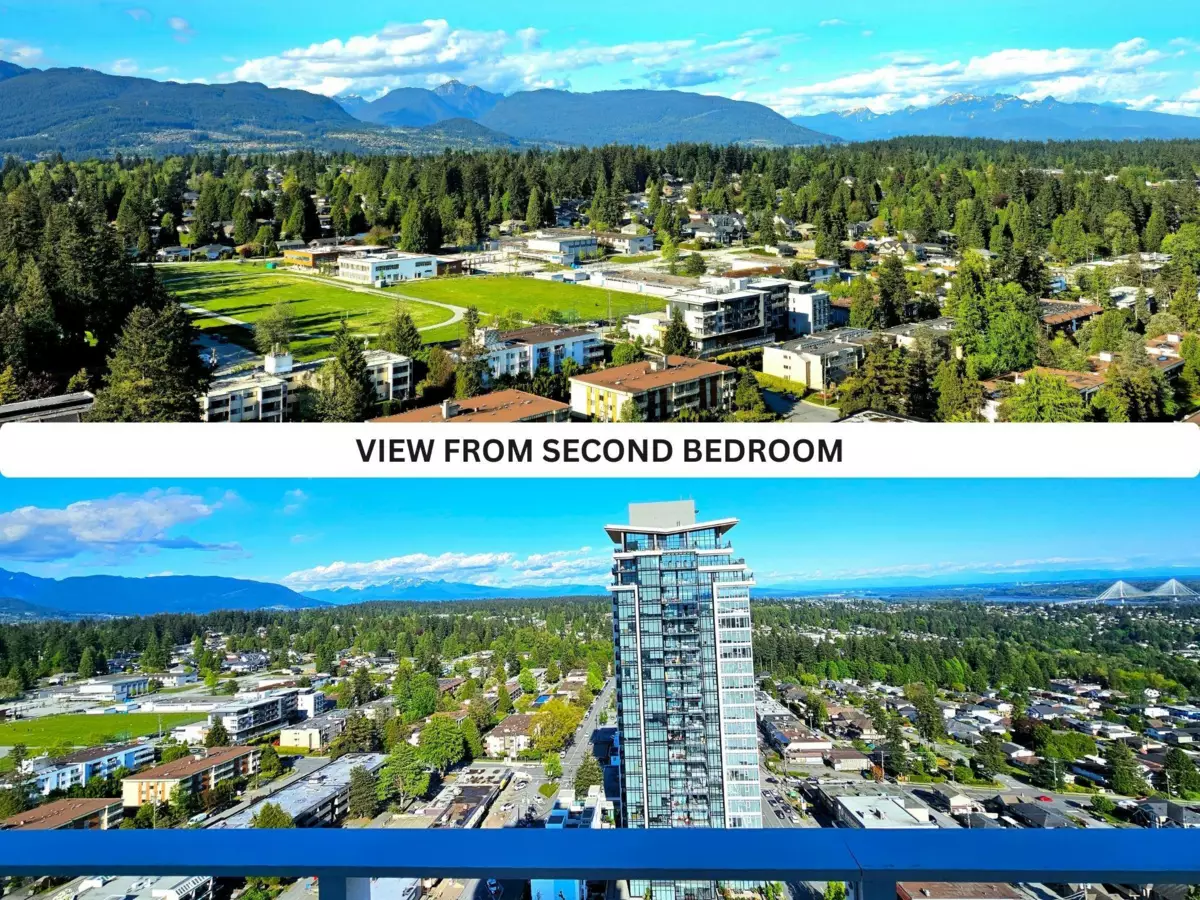 Bedroom 2 Photo of 2102 505 Nelson Street, Coquitlam, BC