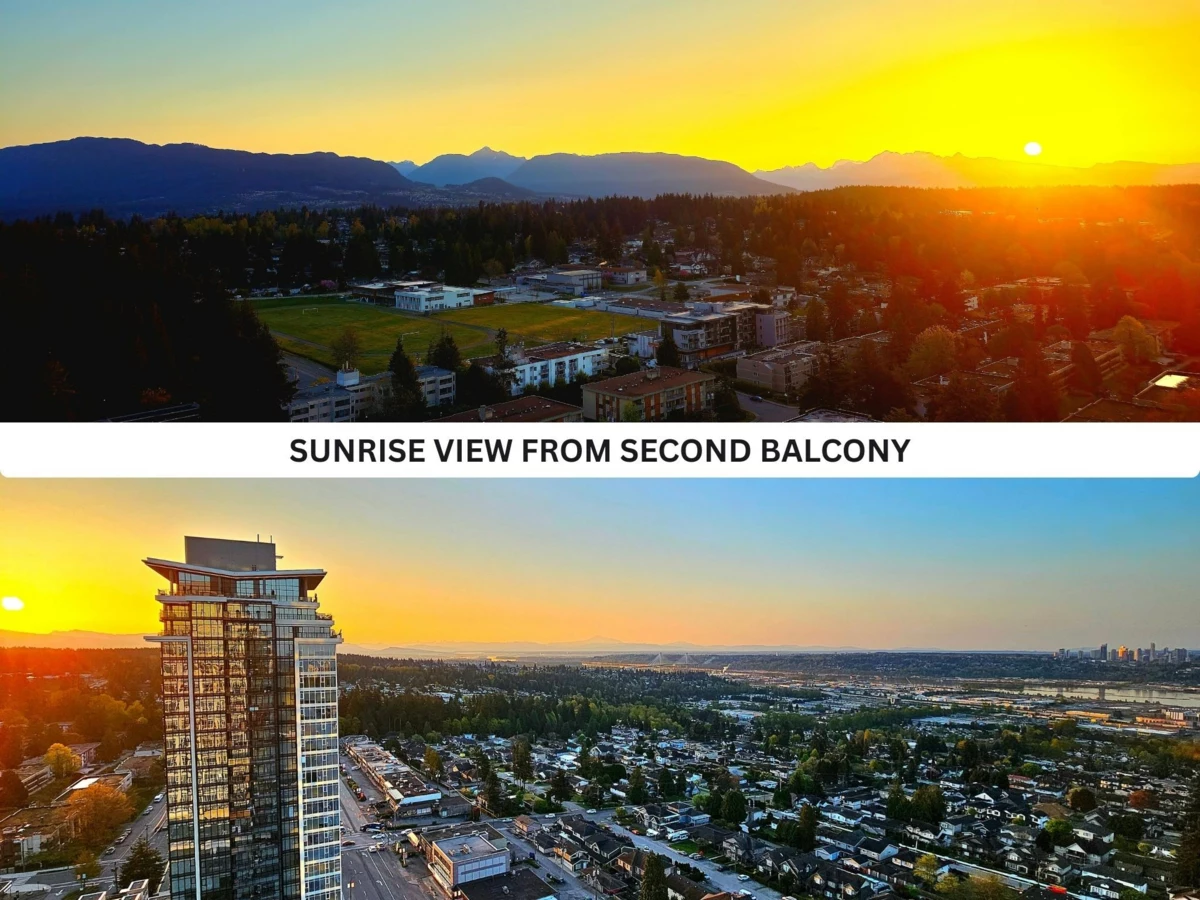 Bedroom 3 Photo of 2102 505 Nelson Street, Coquitlam, BC