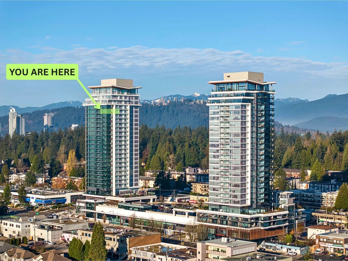 Street View Photo of 2102 505 Nelson Street, Coquitlam, BC