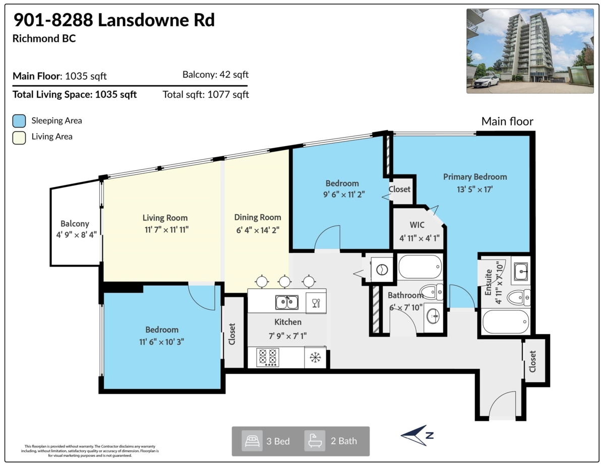 Garden / Landscaping Photo of 901 8288 Lansdowne Road, Richmond, BC