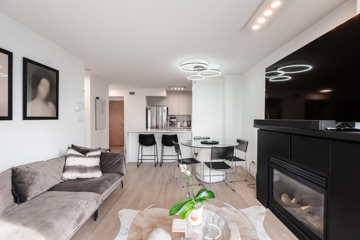 Dining Area Photo of 402 1003 Pacific Street, Vancouver, BC