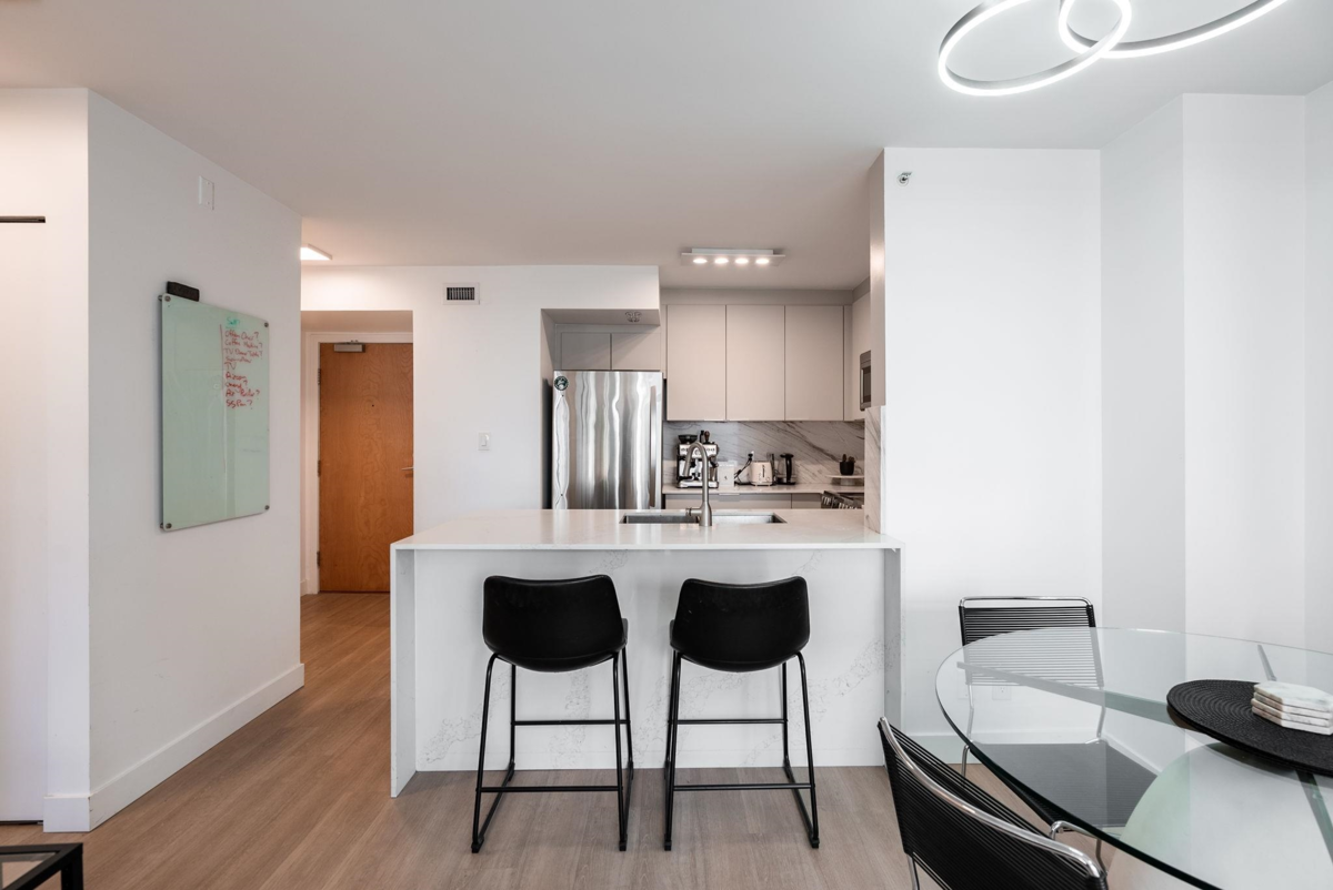 Kitchen Island Photo of 402 1003 Pacific Street, Vancouver, BC