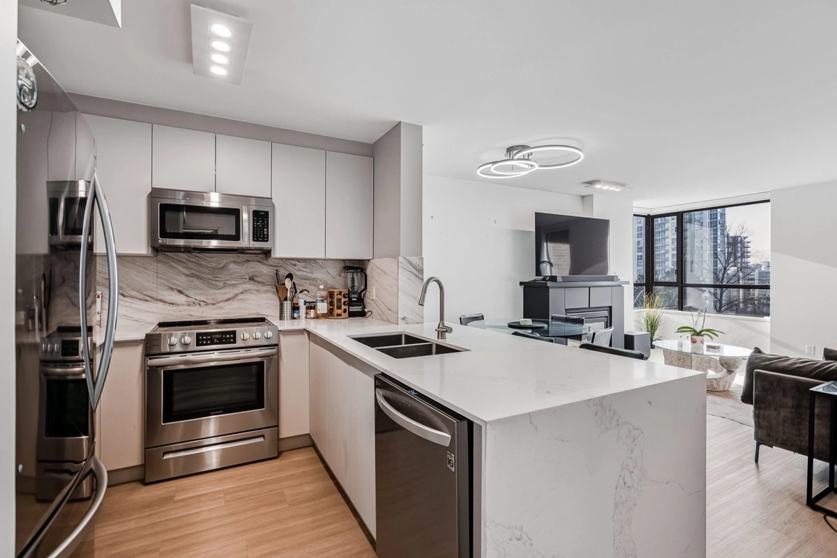 Primary Bedroom Photo of 402 1003 Pacific Street, Vancouver, BC