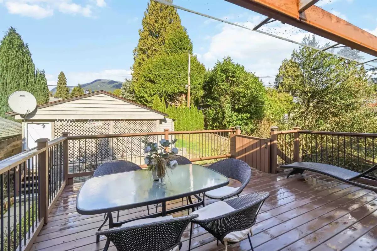 Backyard Photo of 552 W 29th Street, North Vancouver, BC