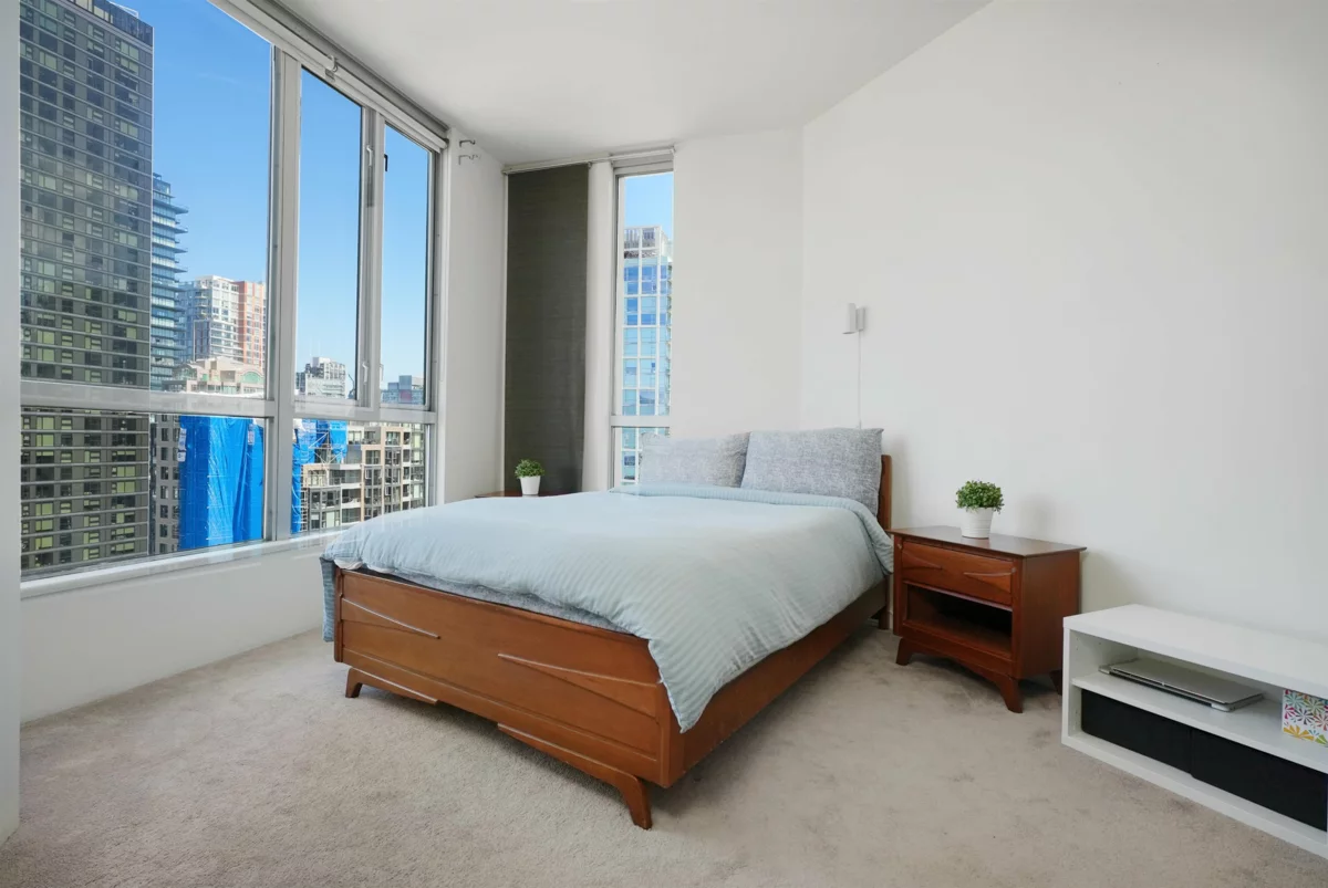 Bedroom 4 Photo of 2103 907 Beach Avenue, Vancouver, BC