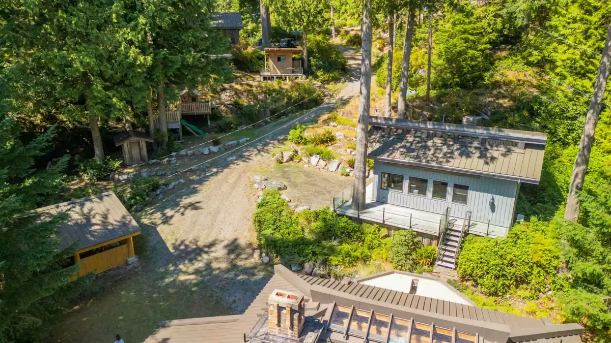 Staircase Photo of 1010 Taki-Te-Si Road, Gambier Island, BC