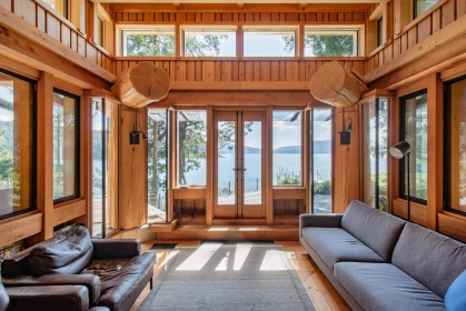 Breakfast Nook Photo of 1010 Taki-Te-Si Road, Gambier Island, BC