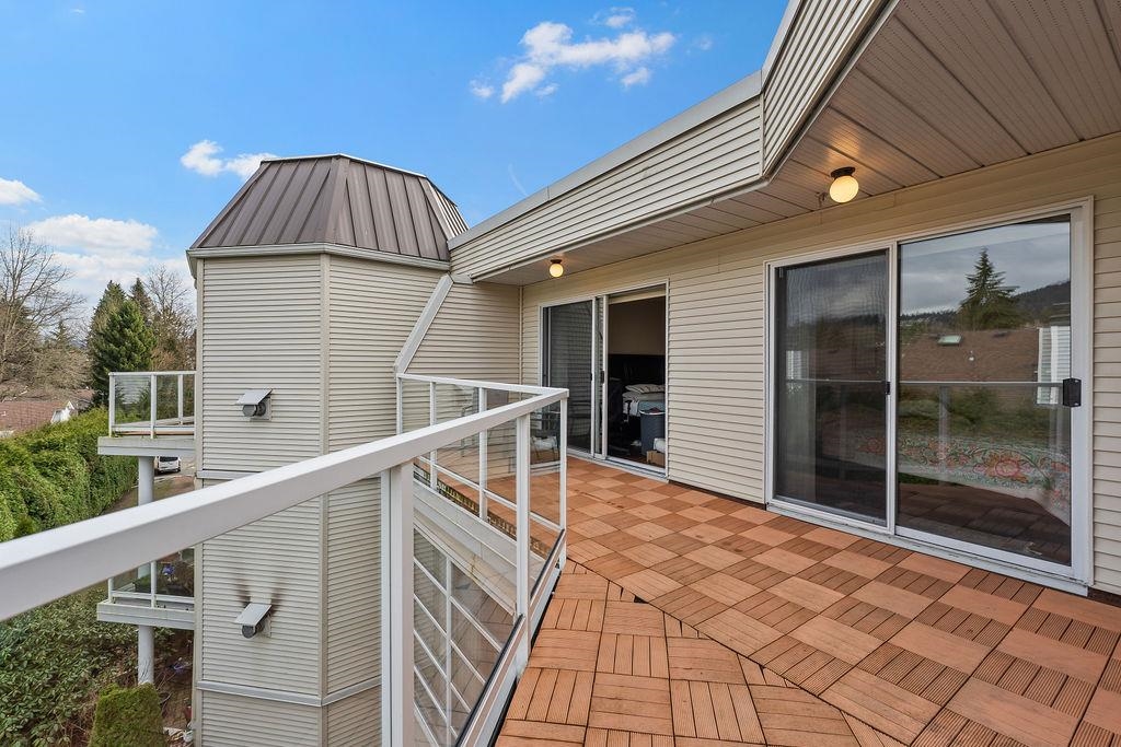 Backyard Photo of 413 1220 Lasalle Place, Coquitlam, BC