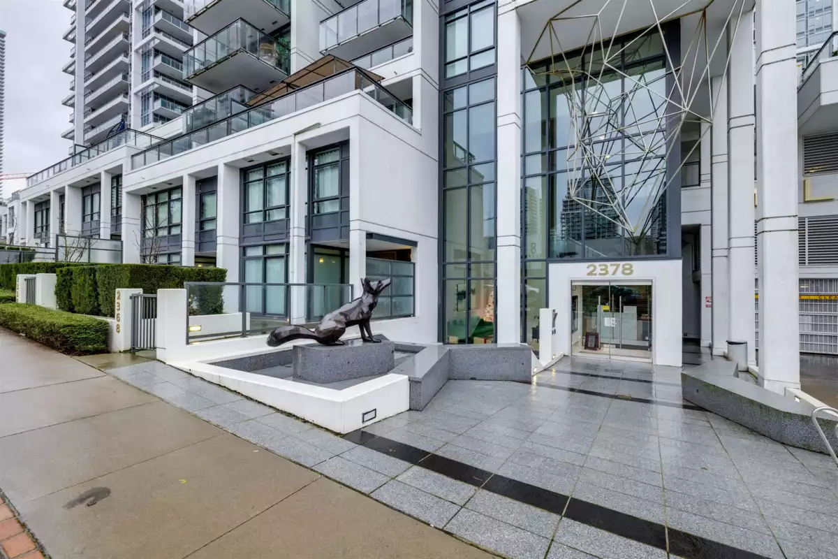 Exterior Rear Photo of 1008 2378 Alpha Avenue, Burnaby, BC