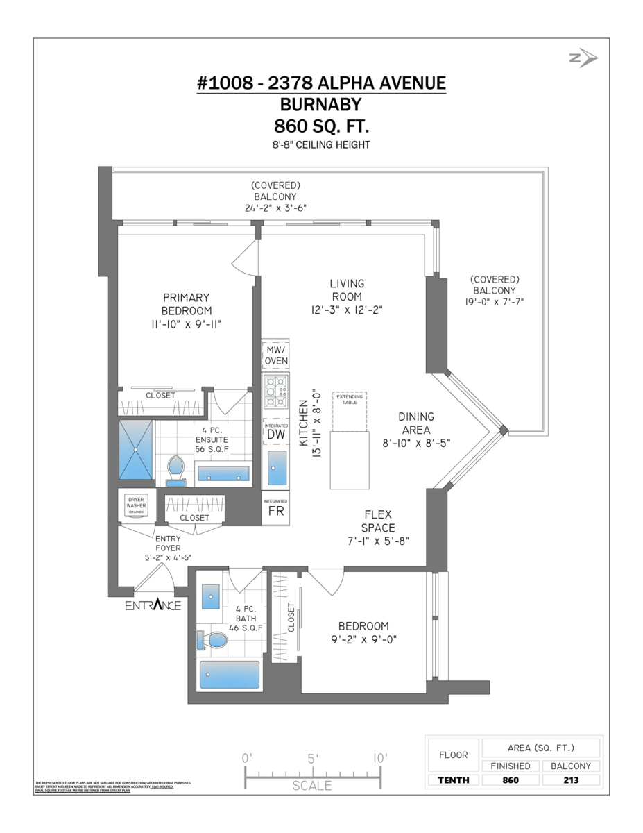 Fitness Center Photo Near 1008 2378 Alpha Avenue, Burnaby, BC