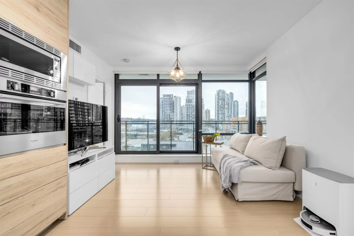 Living Room Photo of 1008 2378 Alpha Avenue, Burnaby, BC