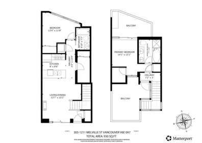 Community Amenities Photo (Clubhouse) of 303 1211 Melville Street, Vancouver, BC