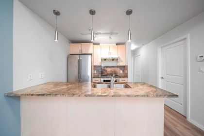 Kitchen Photo of 303 1211 Melville Street, Vancouver, BC