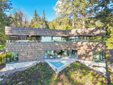 Exterior Rear Photo of 4166 Rose Crescent, West Vancouver, BC