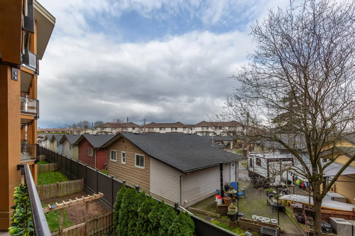 Aerial View of 203 45750 Keith Wilson Road, Chilliwack, BC