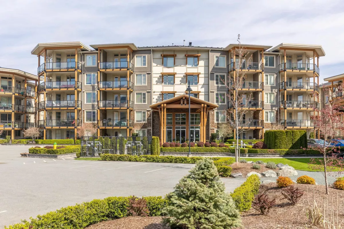 Exterior Rear Photo of 203 45750 Keith Wilson Road, Chilliwack, BC
