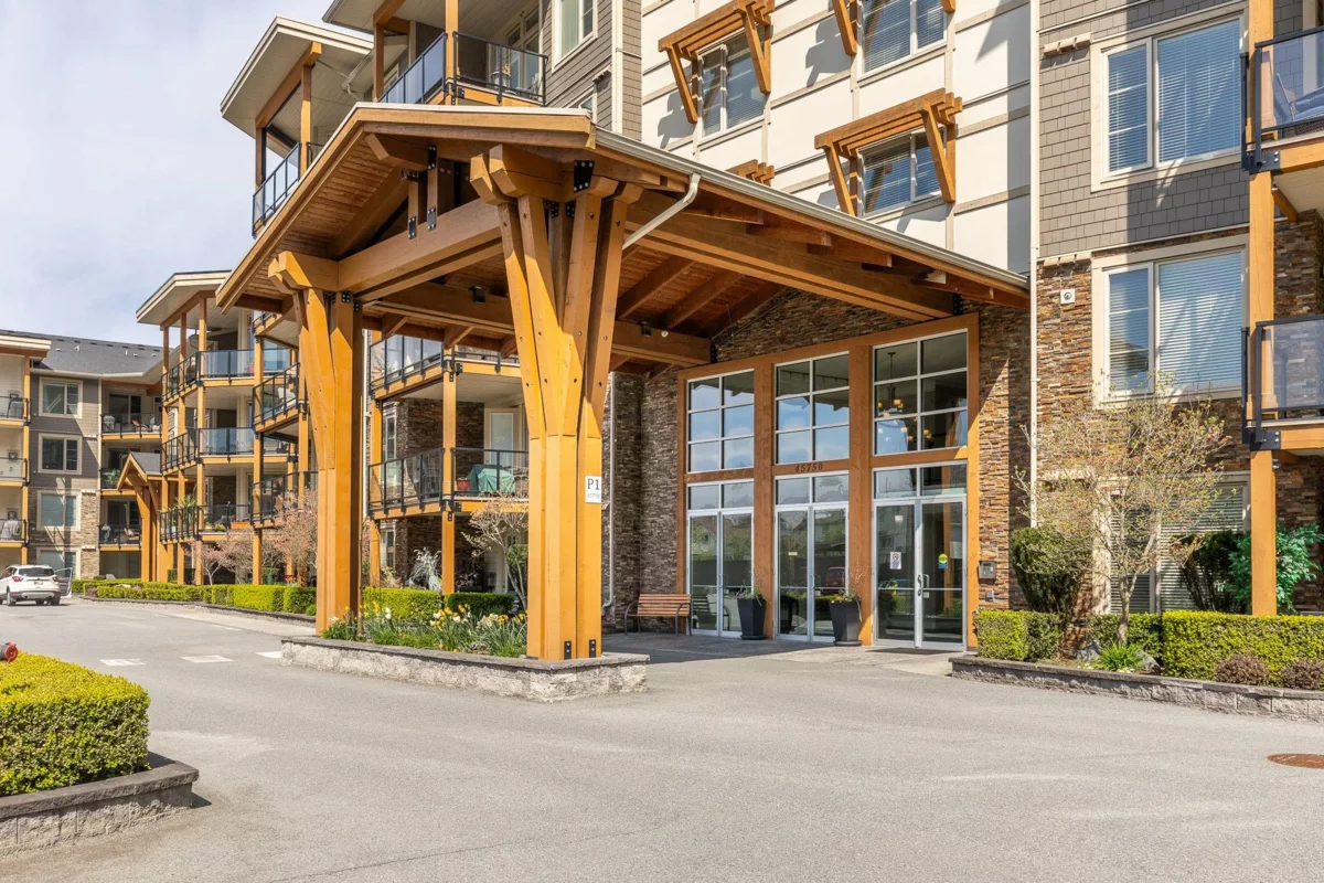 Living Room Photo of 203 45750 Keith Wilson Road, Chilliwack, BC