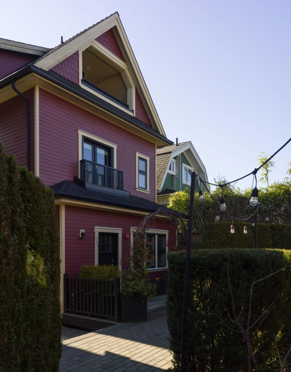Exterior Rear Photo of 723 Union Street, Vancouver, BC
