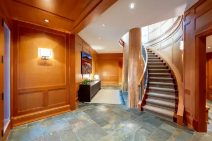 Aerial View of 7425 Treetop Lane, Whistler, BC
