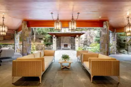 Basement Recreation Room Photo of 7425 Treetop Lane, Whistler, BC