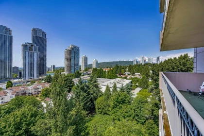 Outdoor Deck Photo of 1503 545 Austin Avenue, Coquitlam, BC