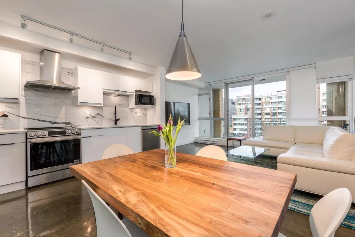 Living Room Photo of 714 221 Union Street, Vancouver, BC