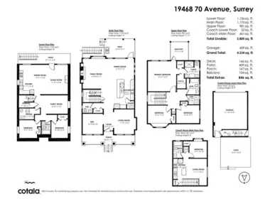 19468 70 Avenue, Surrey, BC, Surrey — Single Family Residence for sale