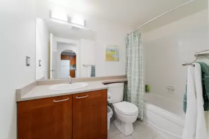 Guest Bathroom Photo of 211 423 Agnes Street, New Westminster, BC