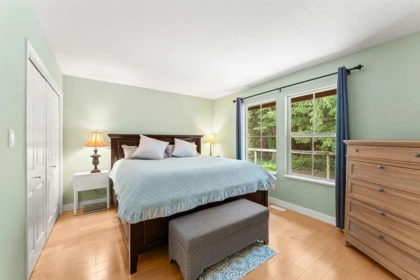 Aerial View of 29 1550 Larkhall Crescent, North Vancouver, BC