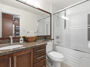 Primary Bathroom Photo of 114 5588 Patterson, Burnaby, BC