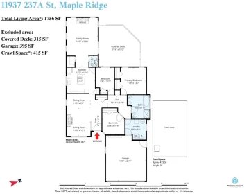 Aerial View of 11937 237a Street, Maple Ridge, BC