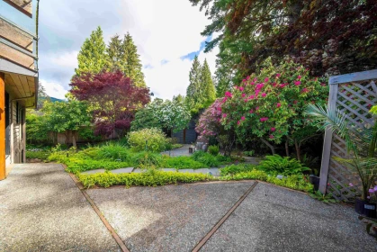 Aerial View of 4096 Sunset Boulevard, North Vancouver, BC