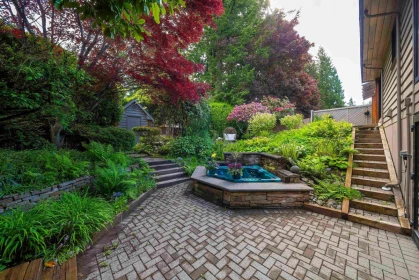 Backyard Photo of 4096 Sunset Boulevard, North Vancouver, BC