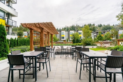 Backyard Photo of 112 3038 St. George Street, Port Moody, BC