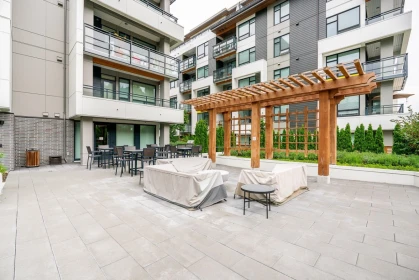 Outdoor Deck Photo of 112 3038 St. George Street, Port Moody, BC