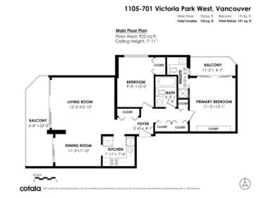 Playground / Recreational Area Near 1105 701 W Victoria Park, North Vancouver, BC
